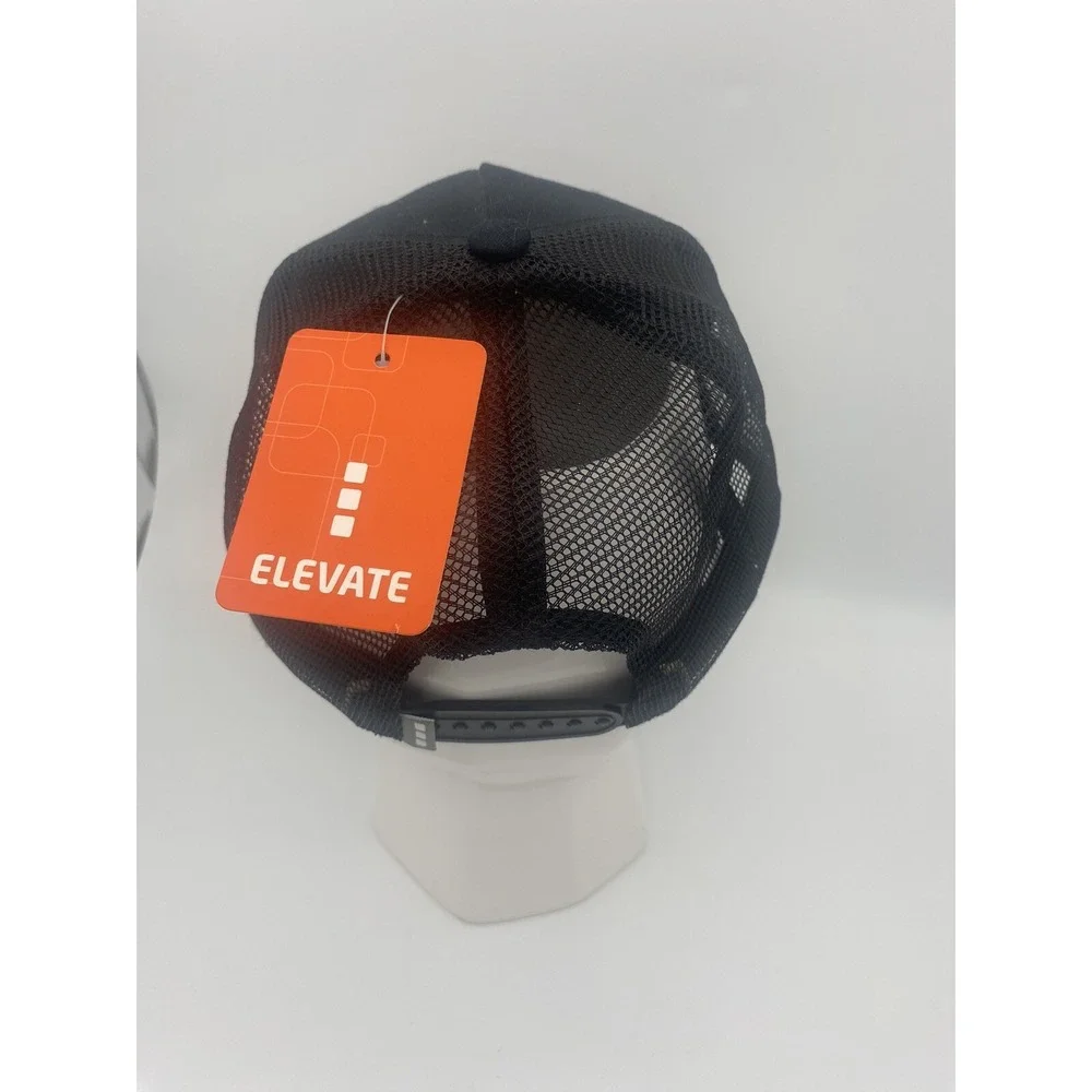 Elevate‎ Jam City Mobile Gaming Truckers Cap Snapback Hat Black Fit NWT